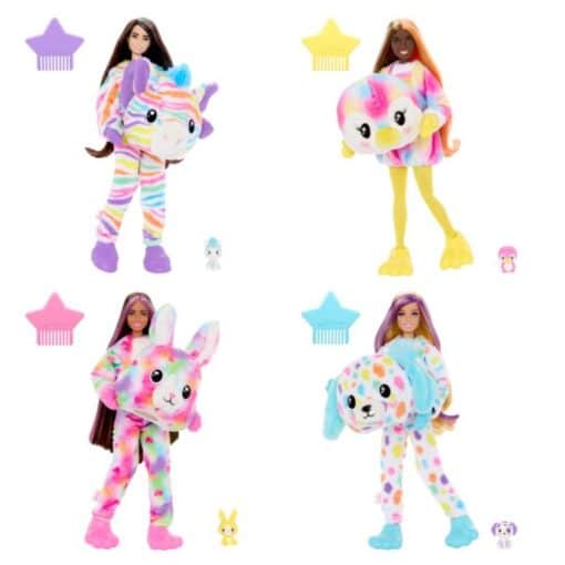 Barbie cutie reveal koira color dreams