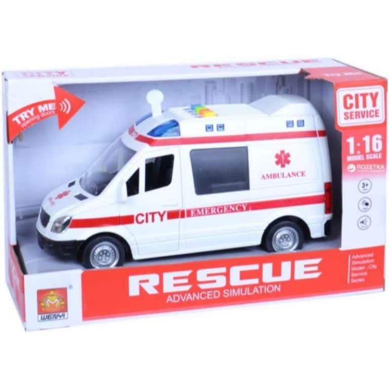 Ambulanssi 21 cm, ääni & valo