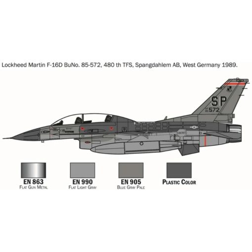 Italeri Complete Modeling Set F-16C/D Ni