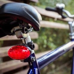 Polkupyörän takavalo, punainen LED Airam
