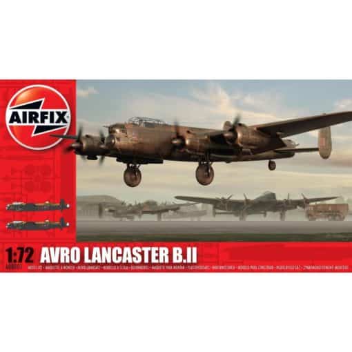 Airfix Avro Lancaster B.II 1:72 koottava pienoismalli