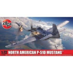 Airfix North American P-51D Mustang 1:72 koottava pienoismalli