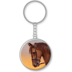 horse keychain