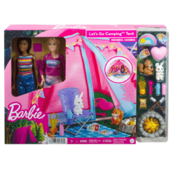 Barbie Camping Teltta & 2 Nukkea