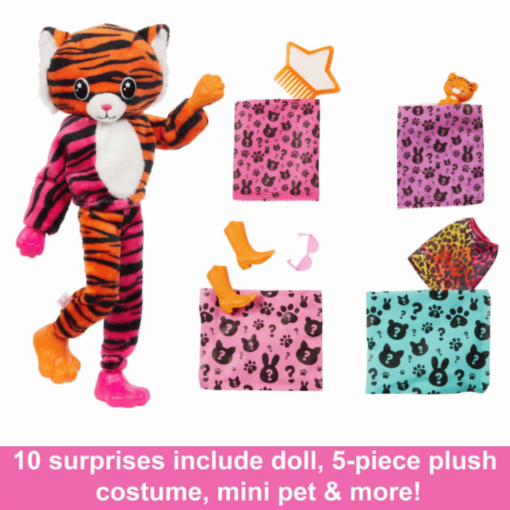 barbie cutie reveal tiger bags