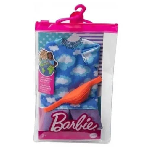 Barbie Ken Asu Pilvi T-Paita & Vyölaukku