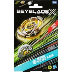 Beyblade X aloituspakkaus Arrow Wizard 4-80B hyrrä & laukaisin