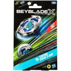 Beyblade X aloituspakkaus Sword Dran 3-60F hyrrä & laukaisin