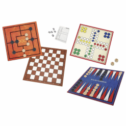 Brain Games 6 in 1 tammi, mylly, ludo, yatzy, backgammon & shakki