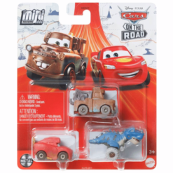 3x mini cars toys