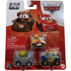 Cars Mini Racers auto metal 3 kpl