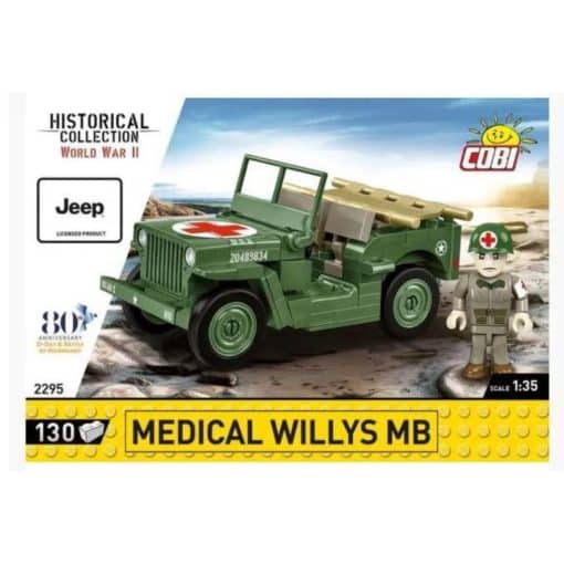 Cobi jeeppi Medical Willys MB 2295