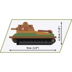 Cobi tankki 172 Somua s-35 3093