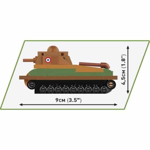 Cobi tankki 172 Somua s-35 3093