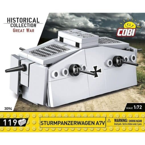 Cobi tankki 172 Sturmpanzerwagen a7v