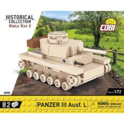 Cobi tankki 172 panzer iii ausf. l 3090