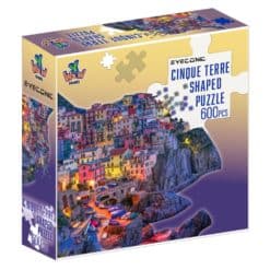 600-osainen palapeli, jossa on Cinque Terre -kaupunkimaisema