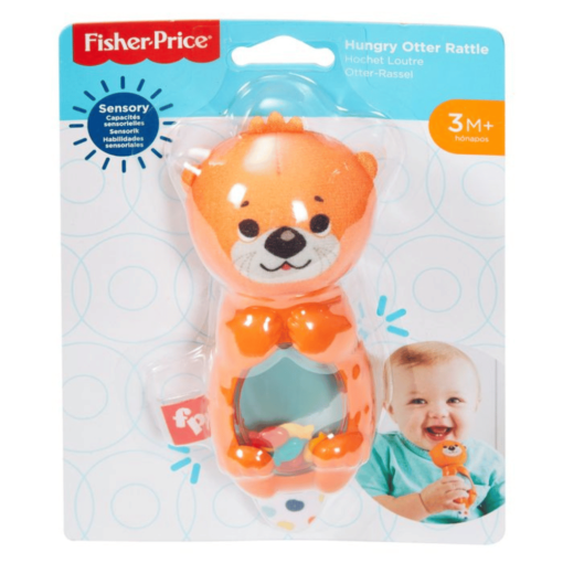 fisher price otter rattle box