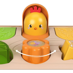 fisher price hide and peek pop up features