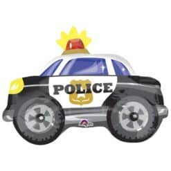 Foliopallo poliisiauto 60 x 45 cm