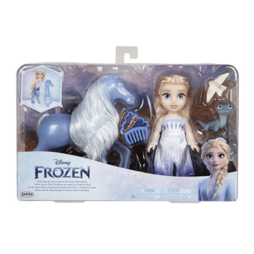 Frozen Elsa 15cm Ja Nokk Hevonen