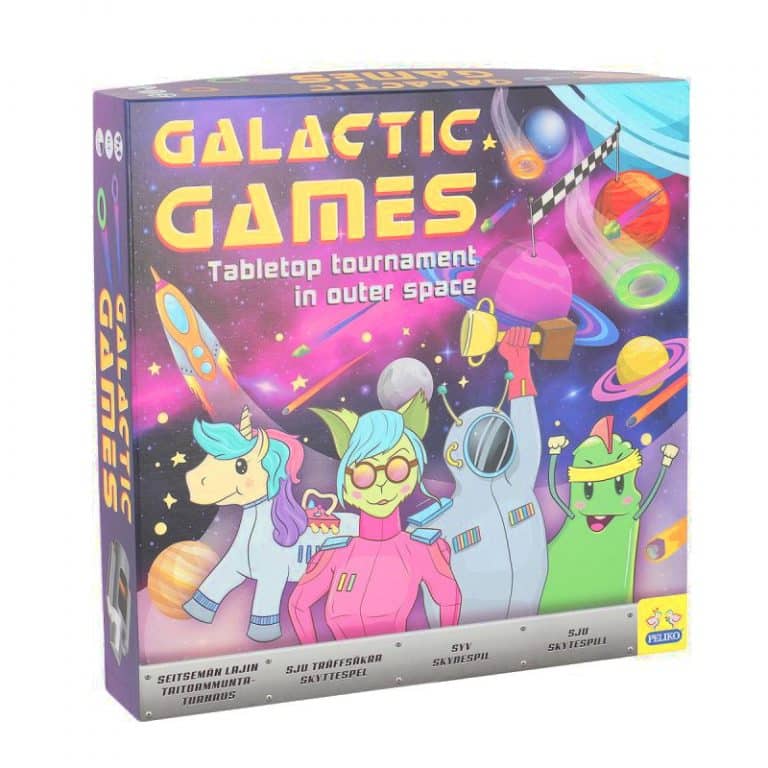 Galactic Games lautapeli Peliko