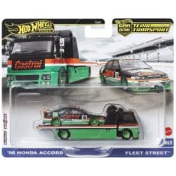 Hot Wheels autonkuljetusrekka & auto Honda Accord '96