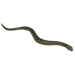 Pehmeästä muovista valmistetun käärmeen pituus on 50 cm.