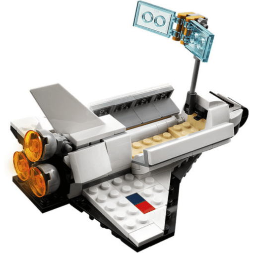 LEGO 31134 shuttle open