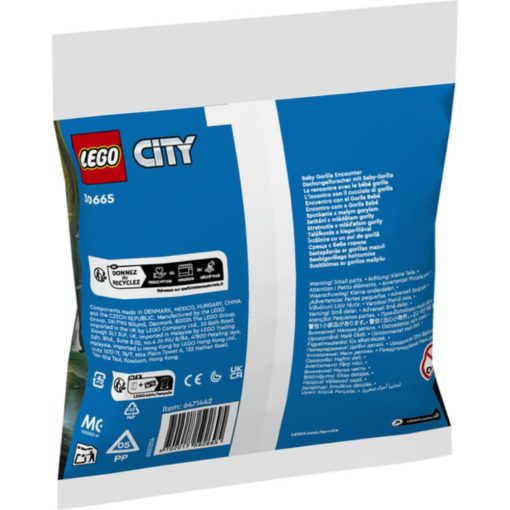 LEGO City 30665 Kohtaaminen gorillan poikasen kanssa