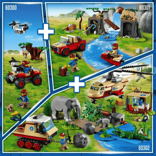 LEGO City 60302 additions