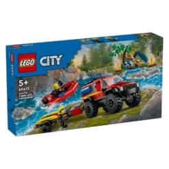 LEGO-City-60412-nelivetopaloauto-Ja-pelastusvene