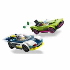 LEGO-City-60415-poliisiauto-Ja-muskeliauton-takaa-ajo