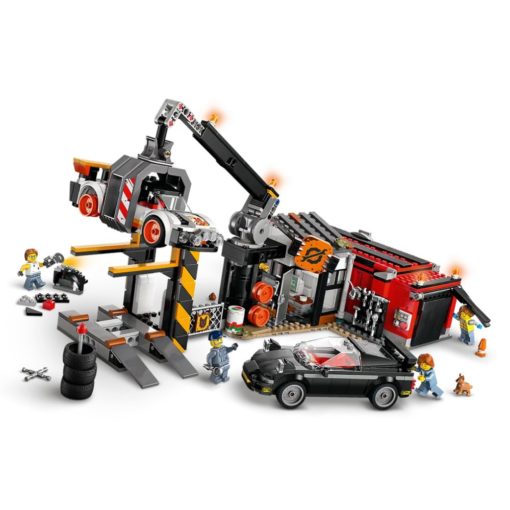 LEGO City 60472 Autopurkaamo ja autoja