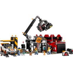 LEGO City 60472 Autopurkaamo ja autoja