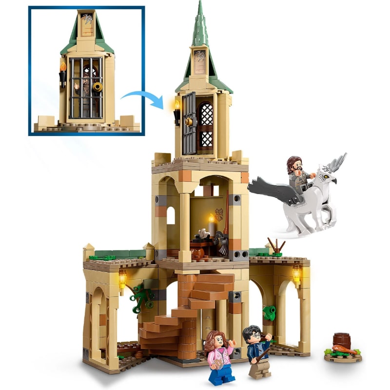 LEGO Harry Potter 76401 Tylypahkan piha: Siriuksen pelastustehtävä - Muovi  ja Lelu