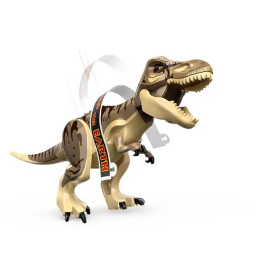 T-rexin ja Raptorin hyökkäys