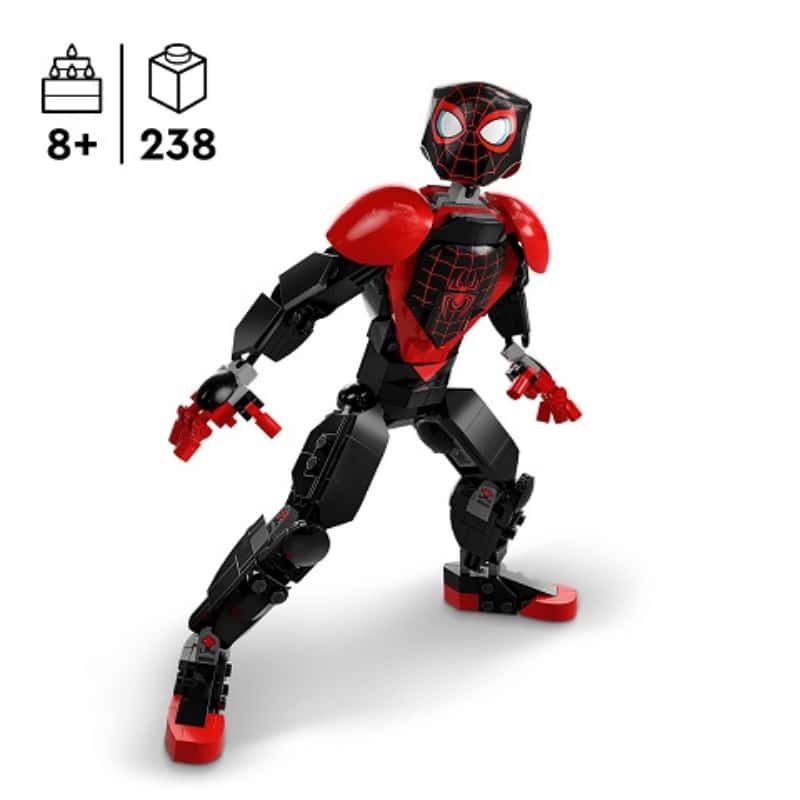 LEGO Marvel Spider-Man 76225 Miles Morales‑hahmo - Muovi ja Lelu