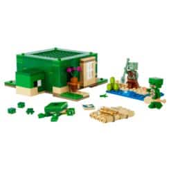LEGO-Minecraft-21254-kilpikonnarannan-talo