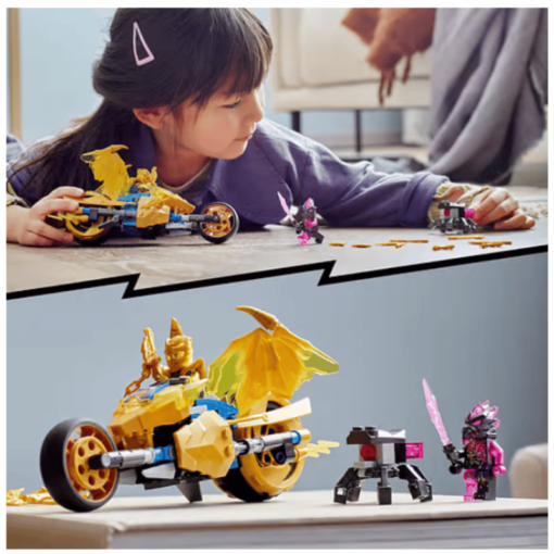 LEGO Ninjago 71768 Jayn kultainen lohikäärmemoottoripyörä