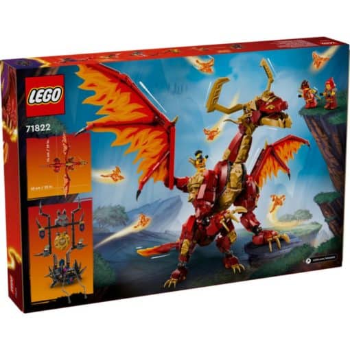 LEGO Ninjago 71822 Liikkeen alkulohikäärme