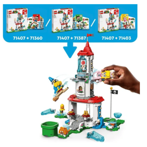 LEGO Super Mario 71407 Peachin Kissapuku ja jäätorni ‑laajennussarja
