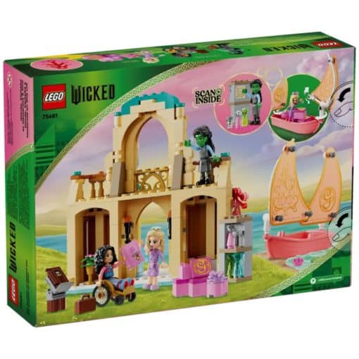 LEGO Wicked 75681 Glinda, Elphaba ja Nessarose Shizin yliopistossa