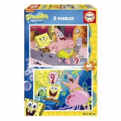 Educa Sponge Bob 2 X 48