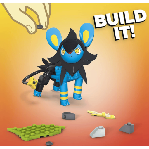 mega construx pokemon luxio build