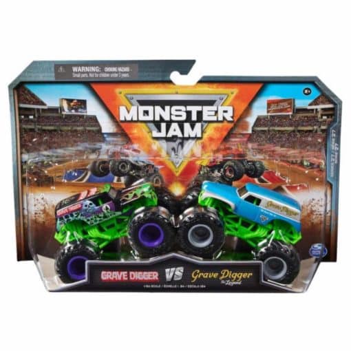 grave digger autot 2 kpl