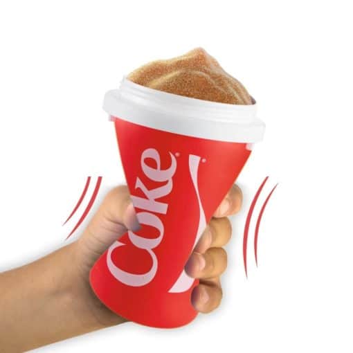 coca cola slushy cup squeeze