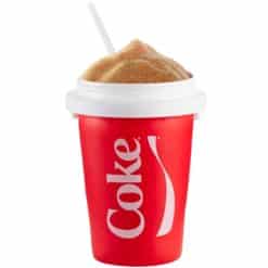 coca cola slushy cup full