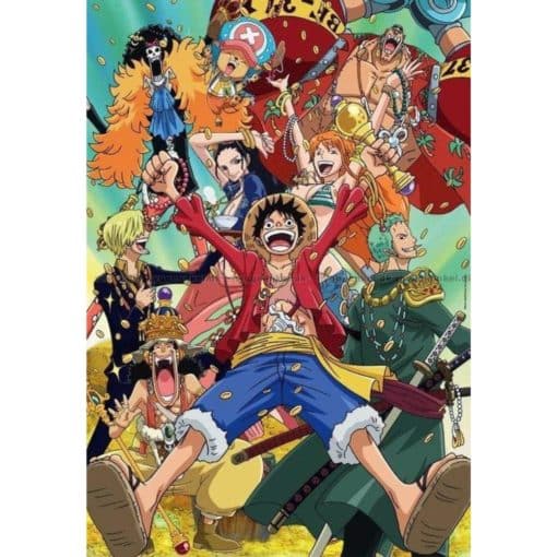 Palapeli 1000 palaa anime One Piece aarre