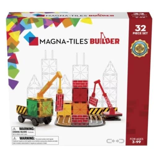 Magna-Tiles Builder rakennustyömaa 32 osaa